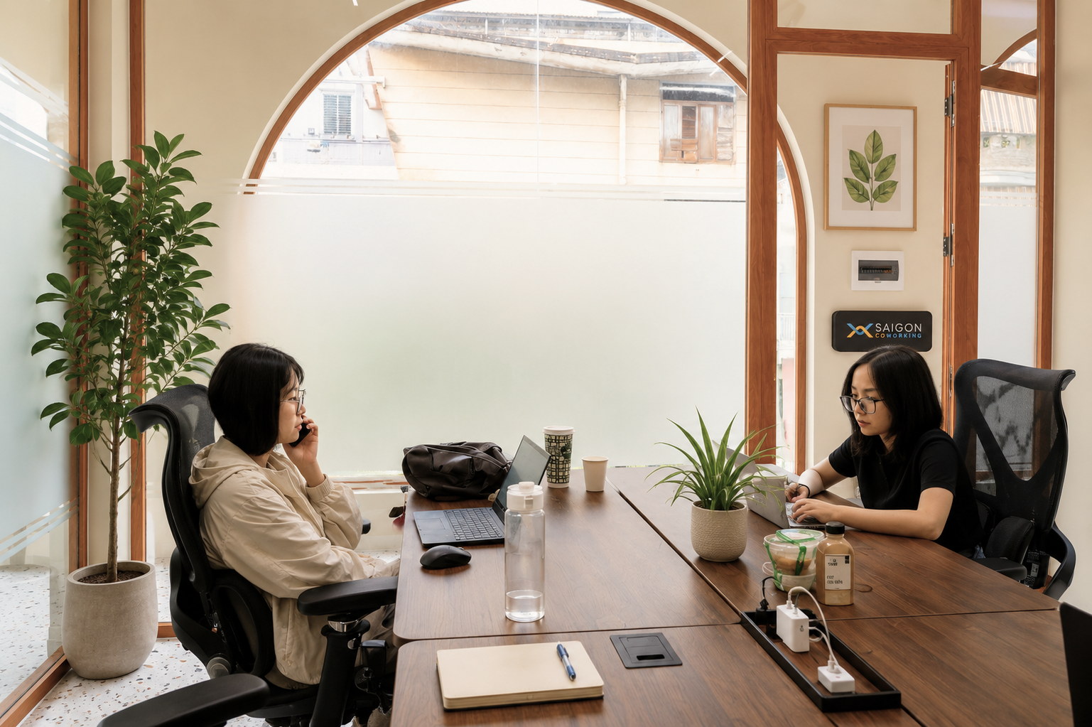 Không gian làm việc lí tưởng quận 1